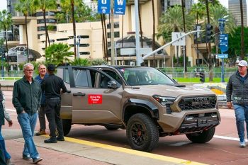 The percentage of attendees who add brands to their shopping lists jumps to nearly 40% after taking a test drive at the San Diego Auto Show.